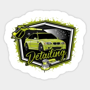 BMW M3 E46 Detailing Sticker